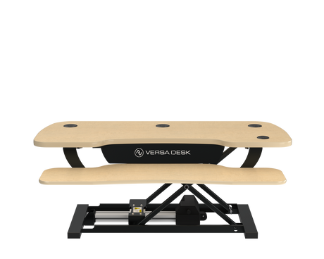 PowerPro® Electric Standing Desk Converter with USB Charging