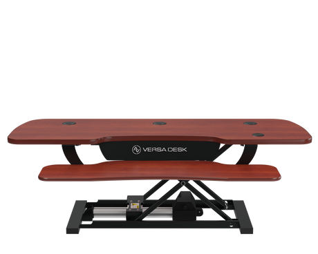 PowerPro® Electric Standing Desk Converter with USB Charging - VersaDesk