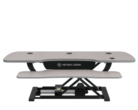 PowerPro® Electric Standing Desk Converter with USB Charging - VersaDesk