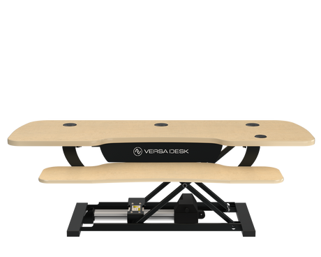 PowerPro® Electric Standing Desk Converter with USB Charging - VersaDesk