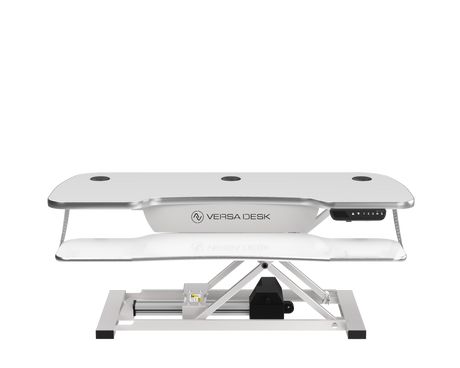 PowerPro® Elite Electric Standing Desk Converter with Programmable Switch, USB Port and Mobile APP