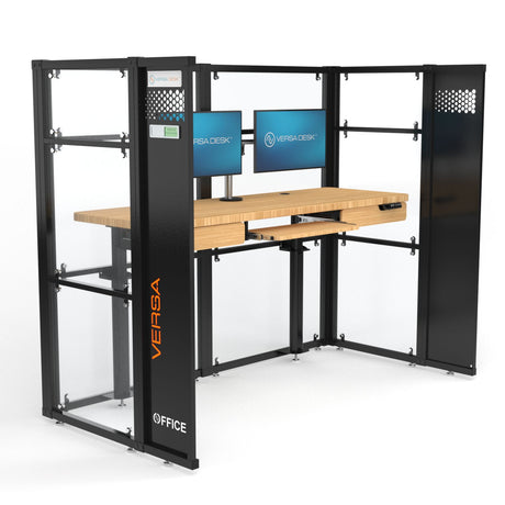 WorkNest™ Cube C - Glass Office Cubicle