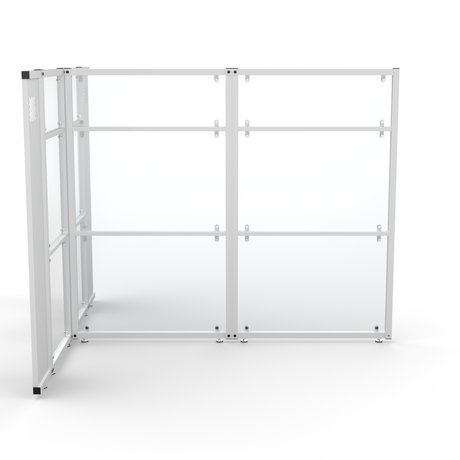 WorkNest® Cube T - Modern Glass Cubicle