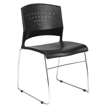 VersaDesk® FlexStack Chair With Chrome Frame