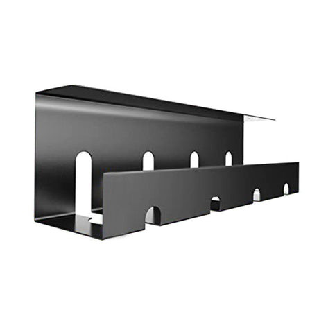 VersaDesk FlowRack™ Cable Management 16" x 4.5" x 4.5" - Black