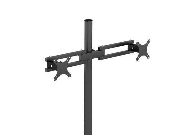 Pole Mount Dual Spider Monitor Arm - VersaDesk