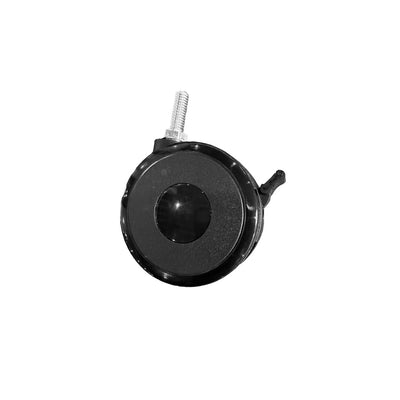 VersaDesk PowerLift Basic Wheel Kit 4 x 360-degree Lockable Rolling Casters - Black