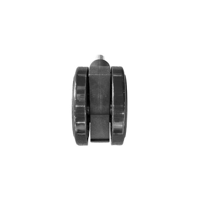VersaDesk PowerLift Basic Wheel Kit 6 x 360-degree Lockable Rolling Casters - Black