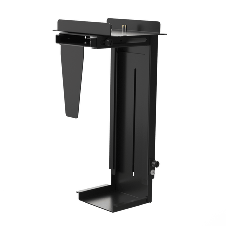 VersaDesk Triad Drafting Table CPU Holder - Black